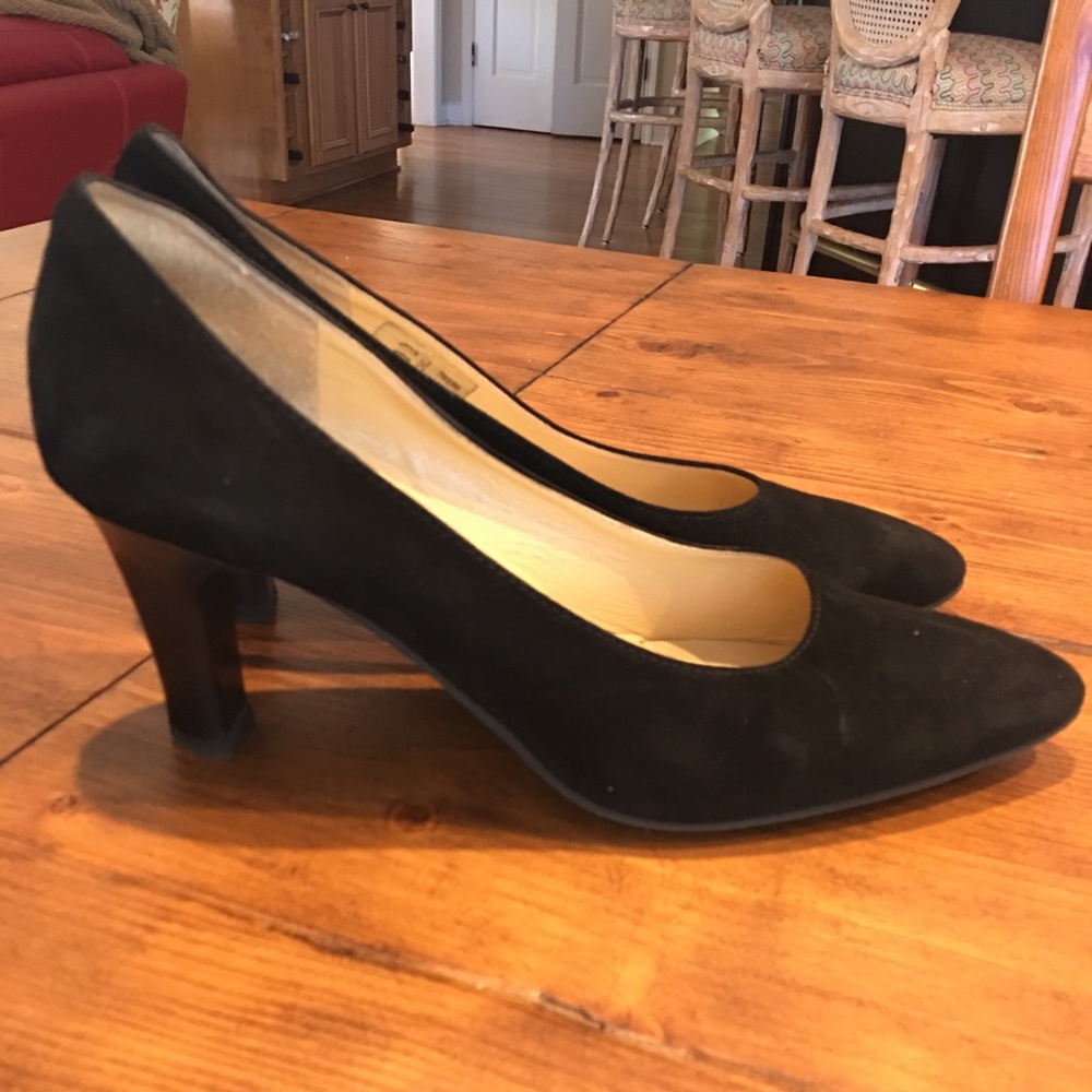 Brunate Italian made black heels, Size 40